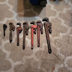 Pipe Wrenches Multiple