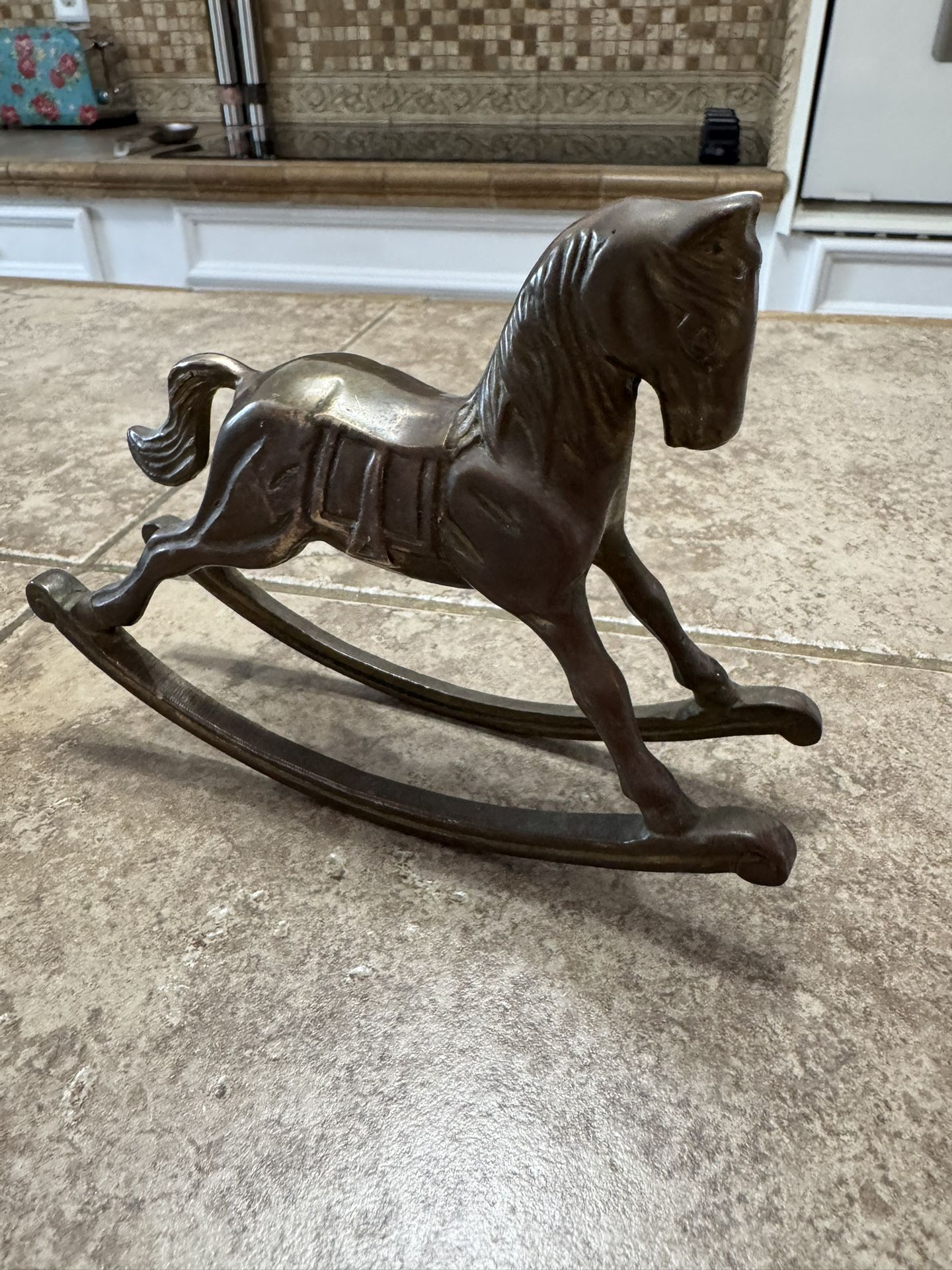 Copper Rocking Horse