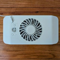 Suncourt AC Floor Register Booster Fan — Ultra-Quiet, 8-Speed Fan with Smart Technology