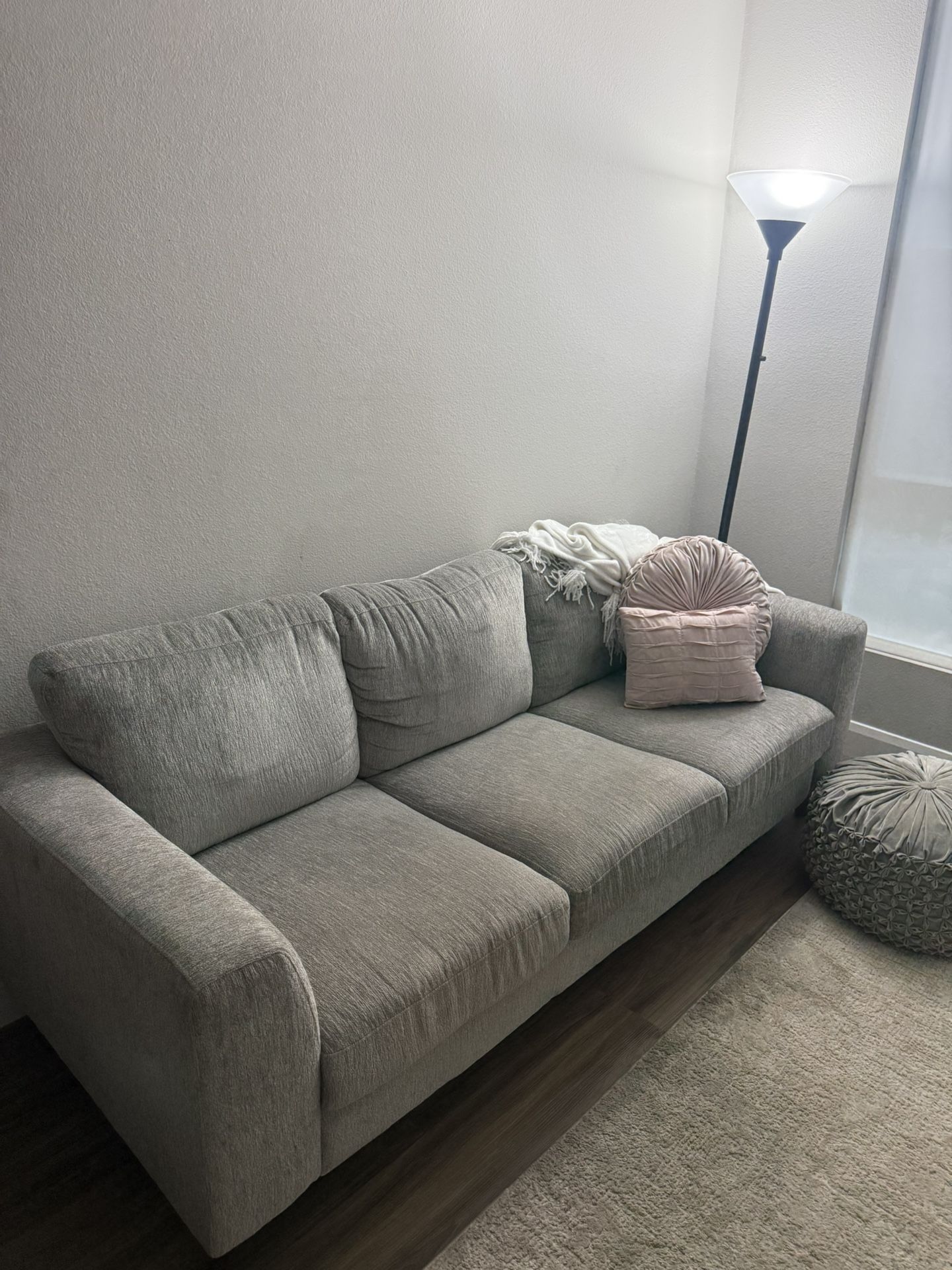Grey Living Room Set With Love Seat