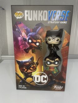 Funkoverse Strategy Game DC Commics Catwoman and Robin