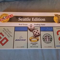 Monopoly Game - Seattle Edition