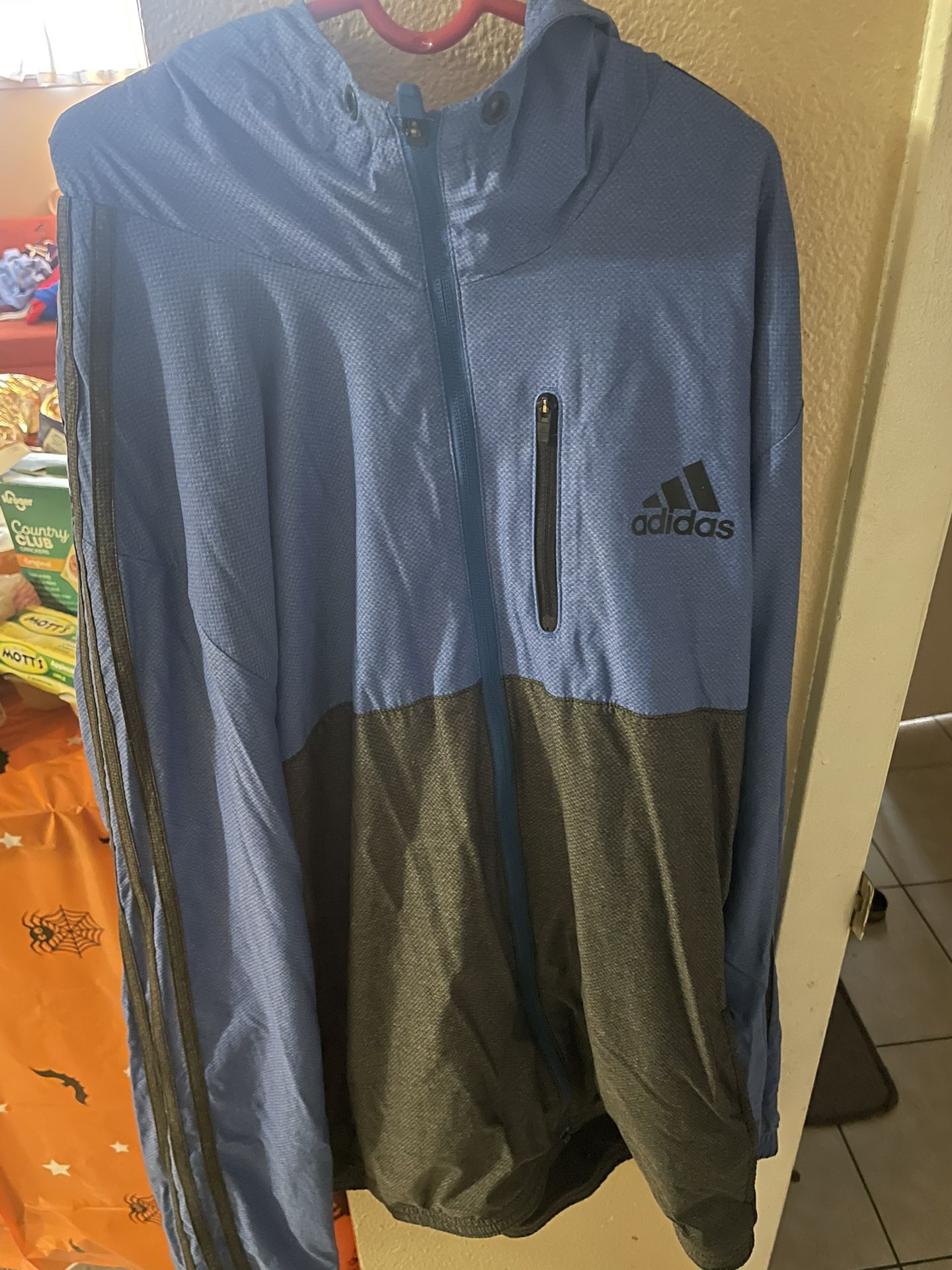 Adidas Zip Up Hooded Jacket