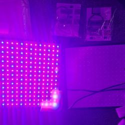 2 - NEW LED Thin Grow Light Panels With Hanging Hooks