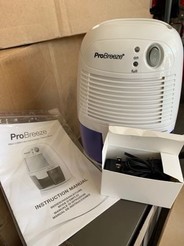 Pro Breeze Electric Mini Dehumidifier 1200 Cubic Feet