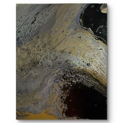 Original Abstract Acrylic Painting – 16x20 Canvas