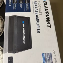 Car Amplifier 1 Channel Monoblock 1500 Watts