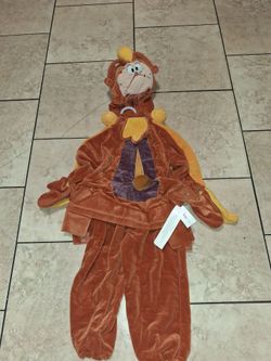 New from Disney store cosworth plush costume from beauty an beast size xs