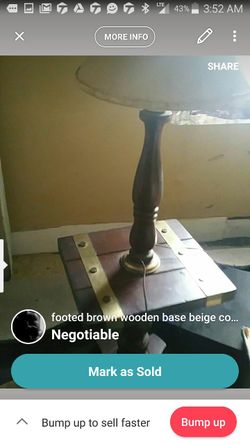 End table lamp