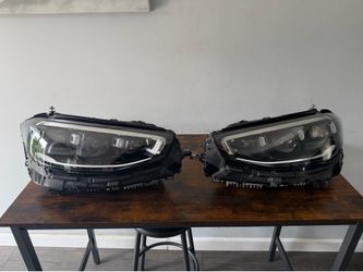 2022 Mercedes Benz S580 Head Lights Complete L&R