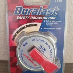 Duralast Safety Radiator Cap 7816 16 Lbs 110 KPA NIB