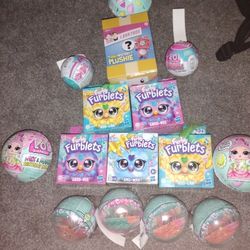 LOL ,Lanky Box, Furby,LiL LOL