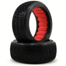 AKA Impacts Super Soft Long Wear Tire Set (2) With Red Inserts 