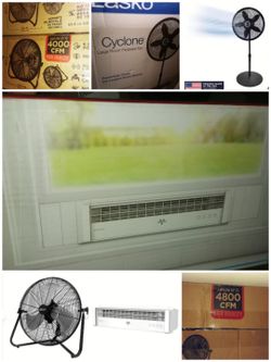 Fans ( tornado , industrial fan, pedestal)