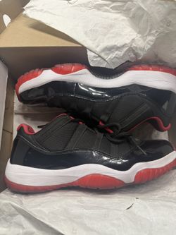 Jordan 11 Lows Black & Red