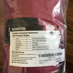 Hammock With Hanging Ropes