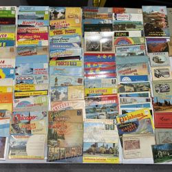 Vintage Postcard Folders/Packets