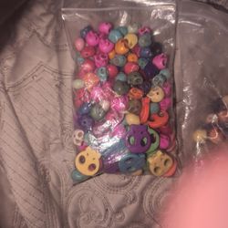 Mixed Skull Beads