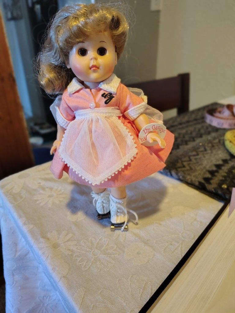 Vintage Car Hop Doll