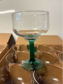 24 count Cactus Margarita glasses