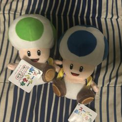 Toad Plushies 