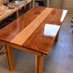 Handmade Solid Cherry Dinning Table 