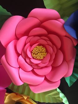 Paper flowers