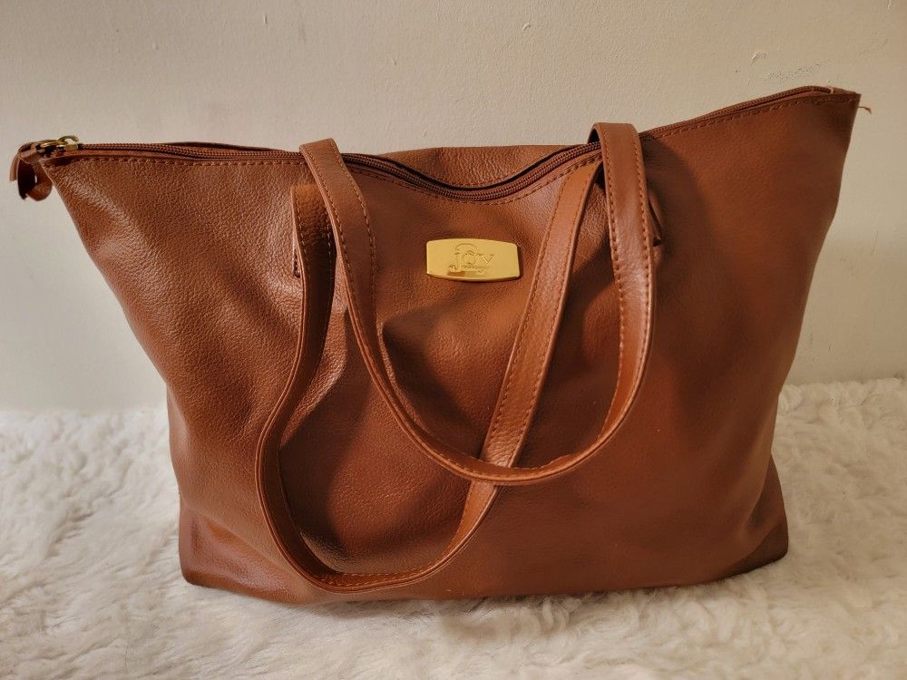 JOY MANGANO leather tote bag