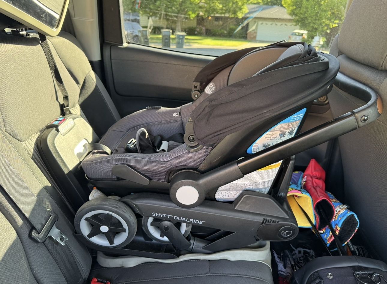 SHYFT DUALRIDE INFANT CAR SEAT STROLLER COMBO