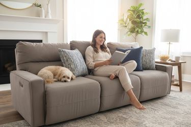 Lazy Boy Sofa With Power Recliners $ 1200Can Deliver  