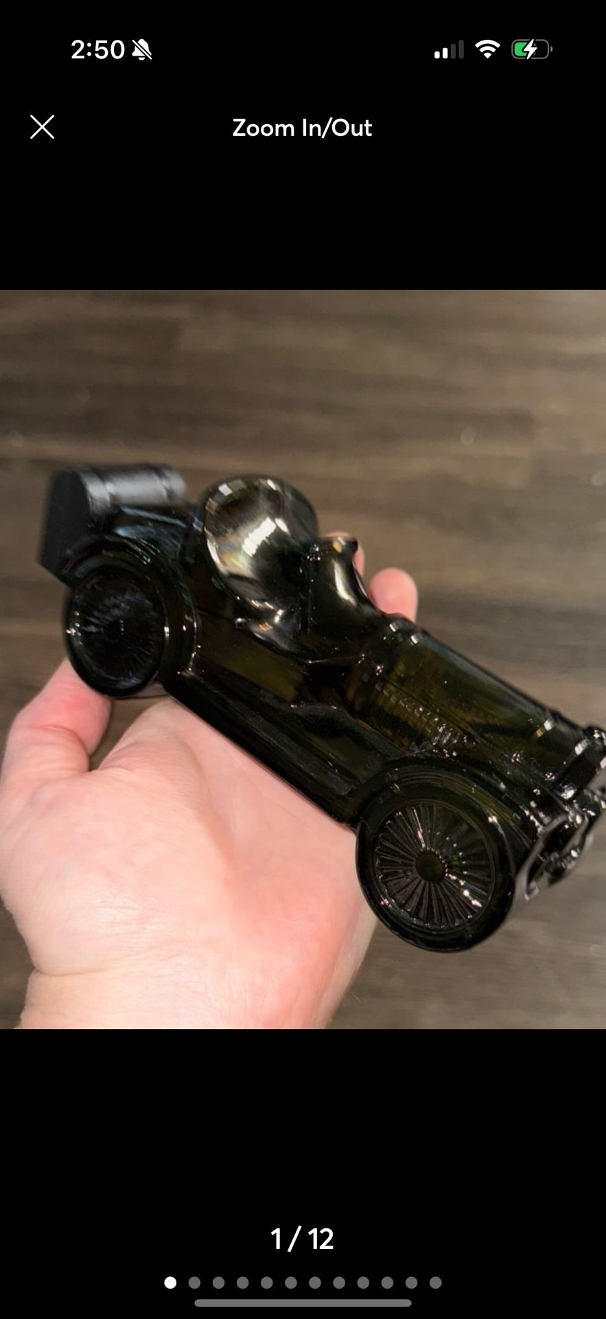 Unused Avon Vintage 1970s Straight Eight Windjammer car Cologne Bottle