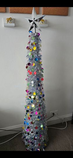 Christmas tree and decorations in bulk