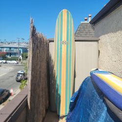 Vintage SAKAL LONGBOARD NOSERIDER SURFBOARD