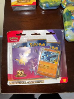 30th Celebration Tech Sticker Lucario