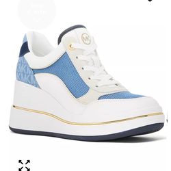 Michael Kors Emmy Wedge Trainer Sneakers
