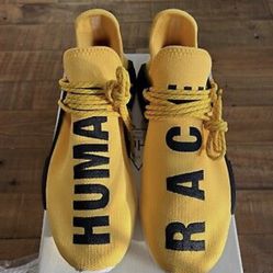 Adidas NMD HU Pharrell Williams Human Race Yellow Sz. 10