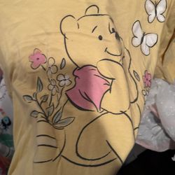 Winnie the Pooh crop shirt