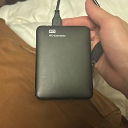 2TB Western Elements Hardrive For Gaming Consoles 