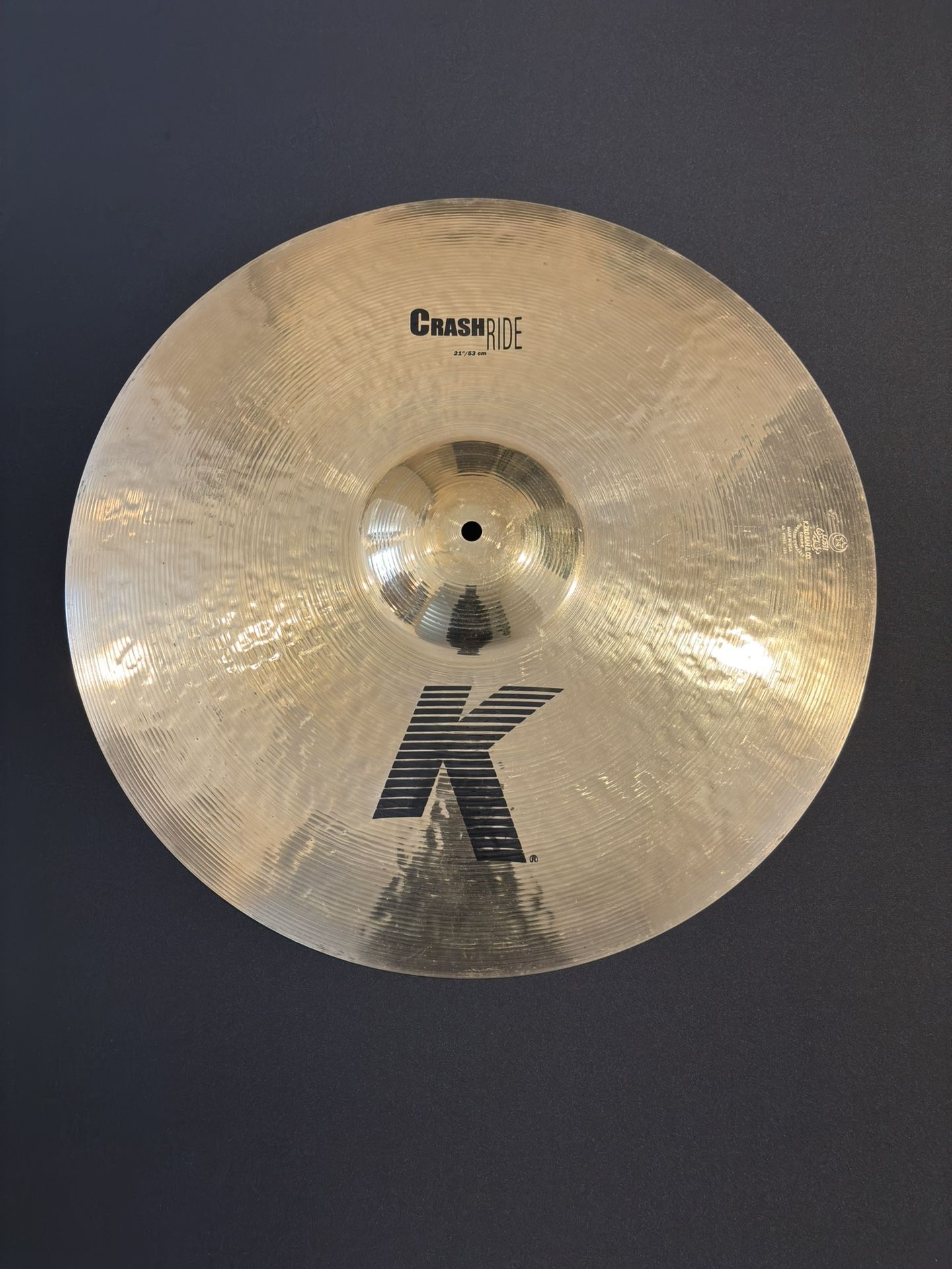 Zildjian 21” K Series Crash/Ride Cymbal 2510g