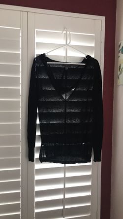 Banana republic light sweater with hood size S pre Owned