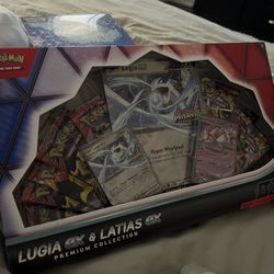 Pokemon Lugia Premium Ex And Latias ex premium Box 