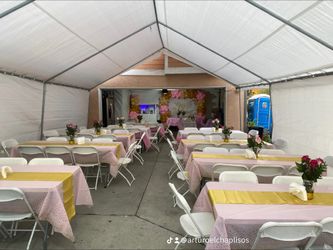 Sillas Y Mesas Y Carpa