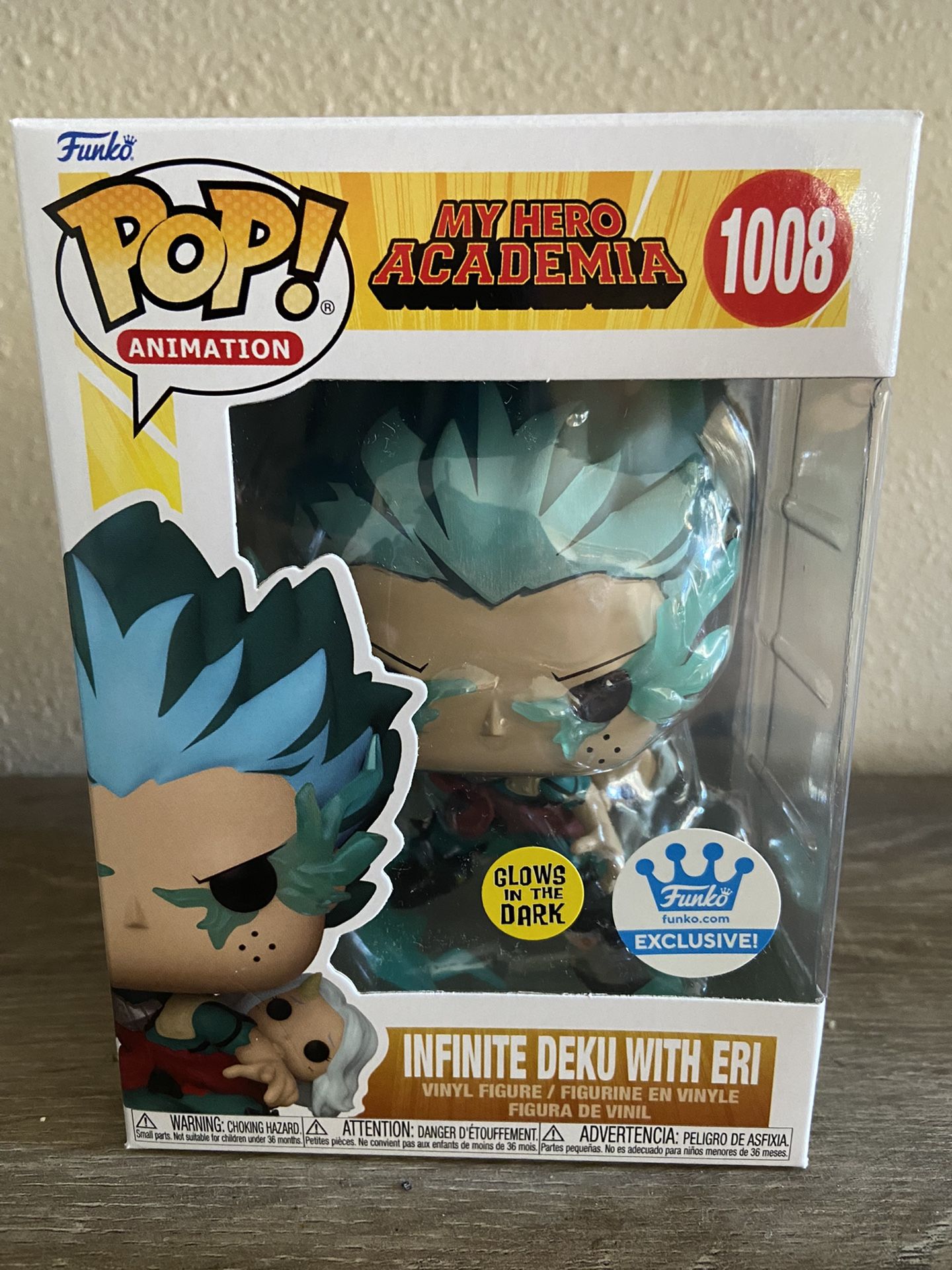 Deku Glow In The Dark Funko Pop!