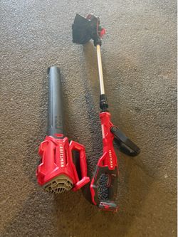 20 V craftsman Weedwhacker and blower 20 volt