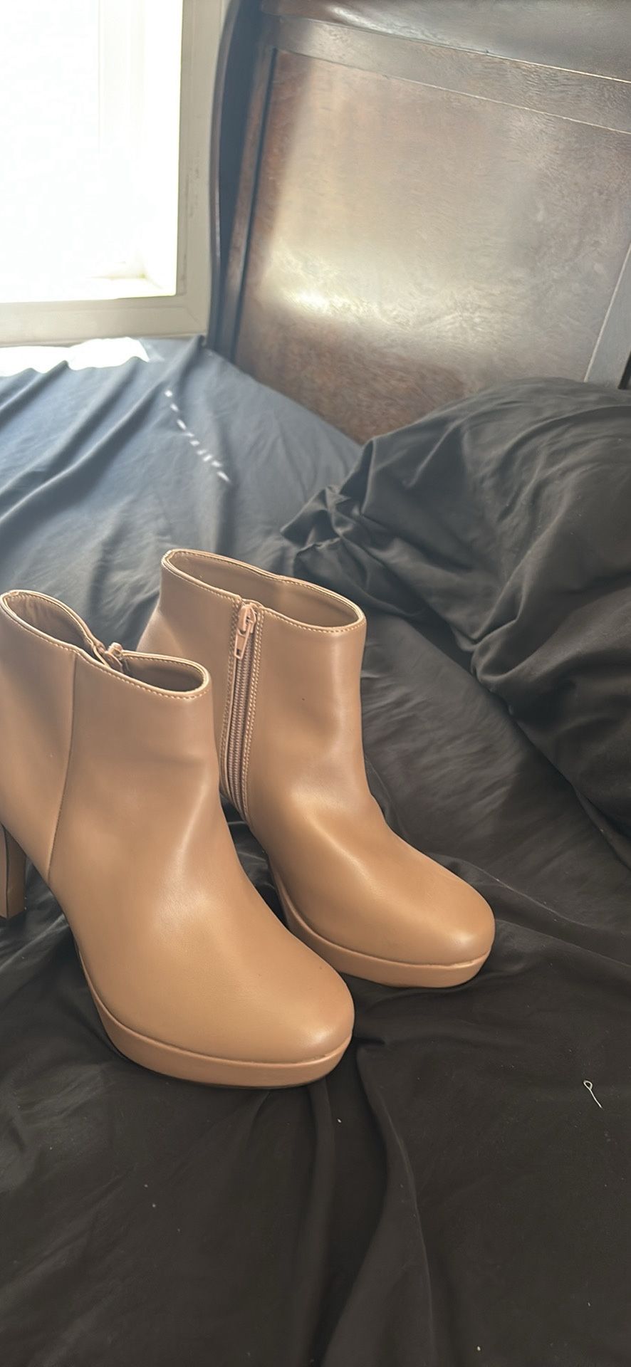 BCBGeneration Tan Ankle Boots