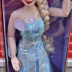 Elsa Doll New In Box 32 Inches Long $65