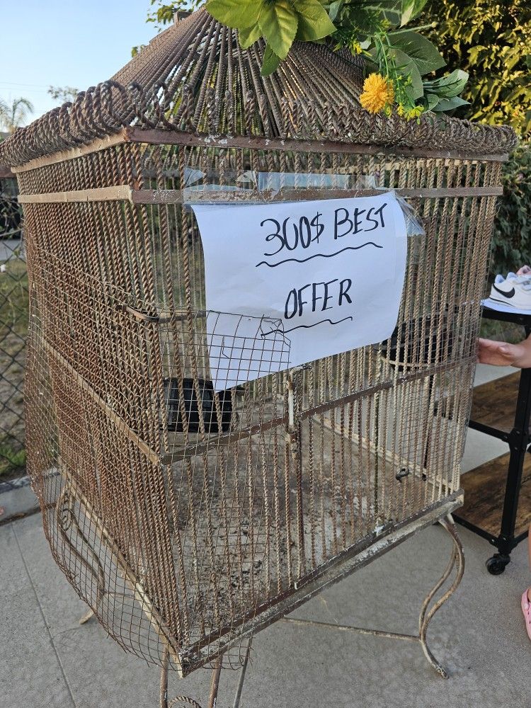 Vintage Bird Cage