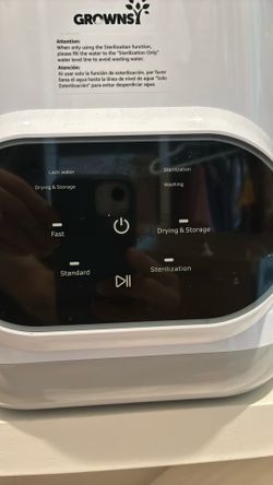 Grownsy bottle washer/sterilizer