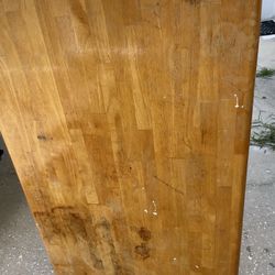 Wood Table Or Work Bench