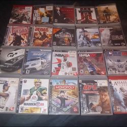 playstation 3 game collection
